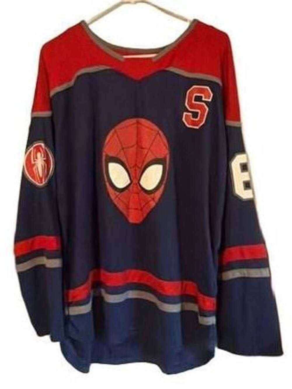 Marvel Spider-Man Hockey Jersey Number 62